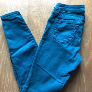 True Religion Tara Skinny Jean - Teal